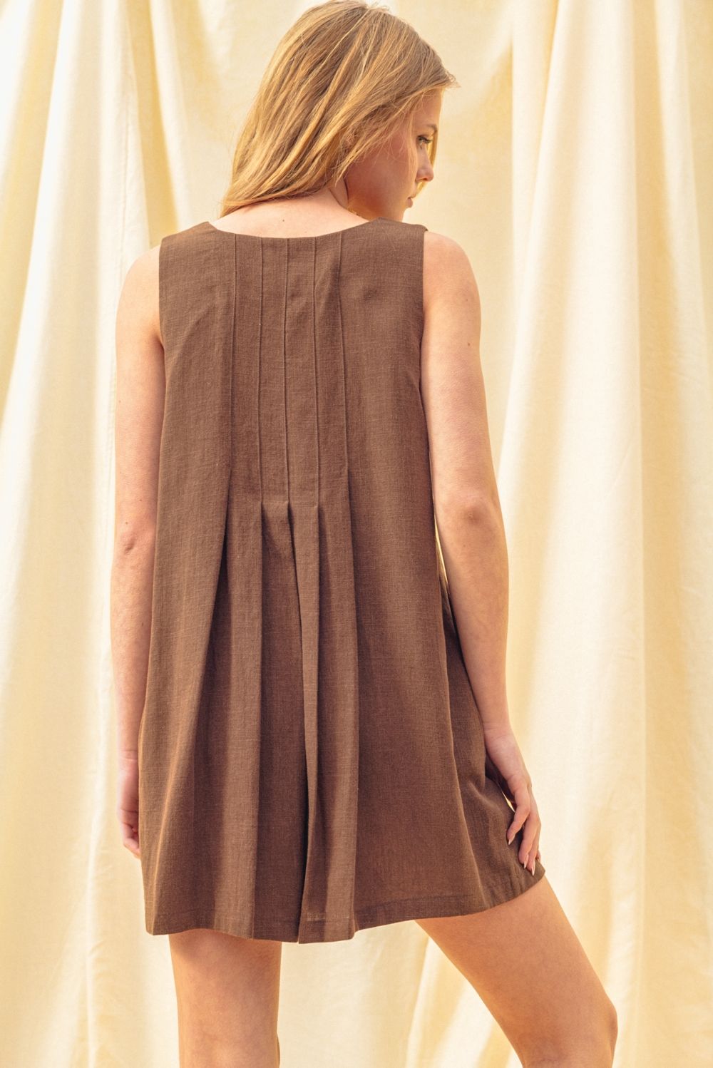 Hollynd Linen Romper - BIRD BEE