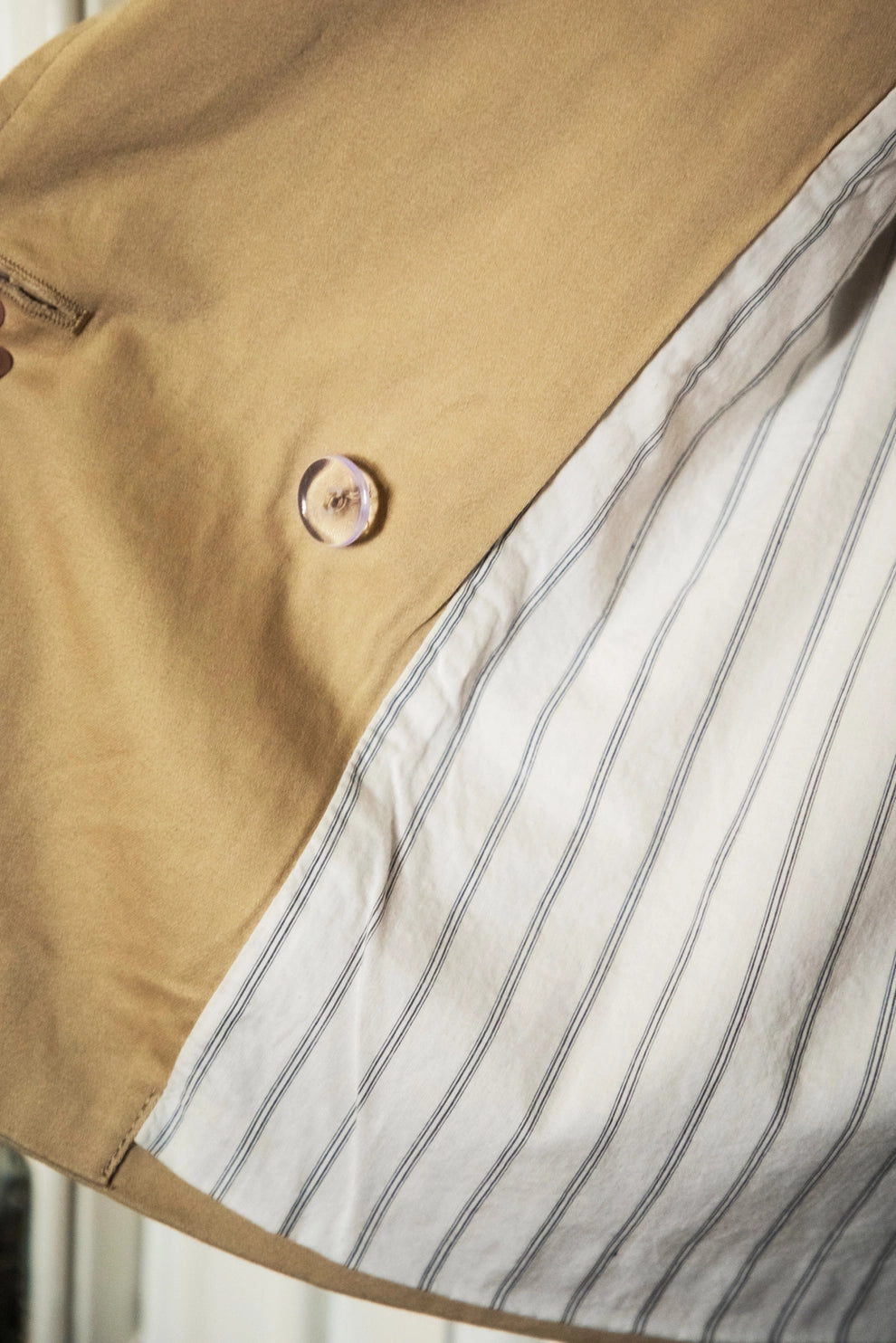 Marais Cropped Trench Jacket