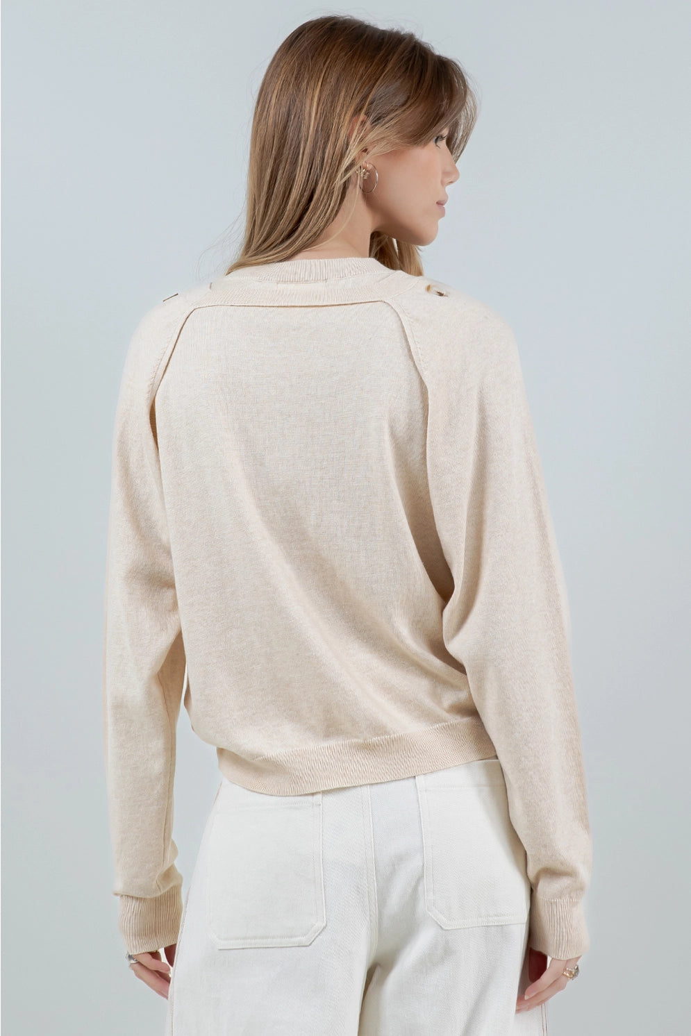 Double Layer Bolero Knit