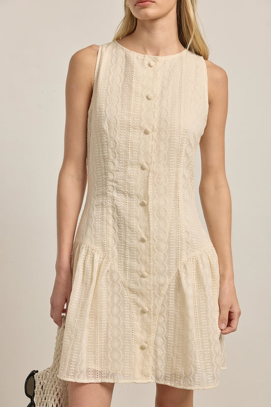 Monte Lace Mini Dress