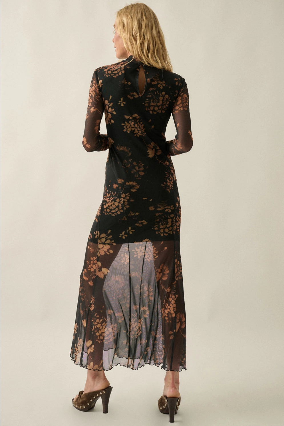Fallon Mesh Maxi Dress