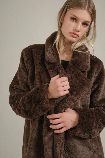Krissy Faux Fur Coat