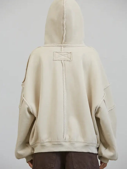 Hazel Oversized Zip Hoodie