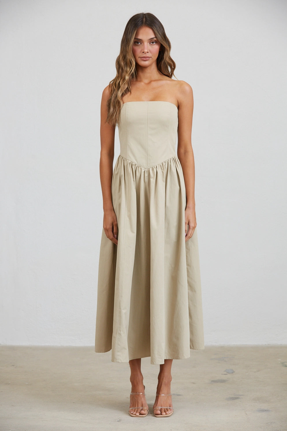 Santorini Tube Midi Dress