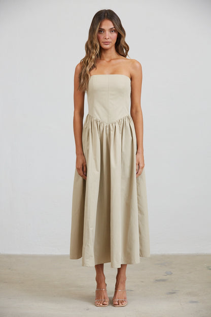 Santorini Tube Midi Dress
