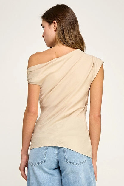 Celine Drape Top