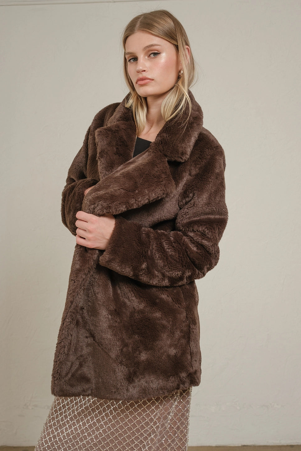 Krissy Faux Fur Coat