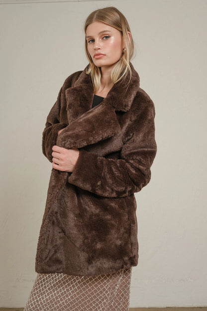 Krissy Faux Fur Coat