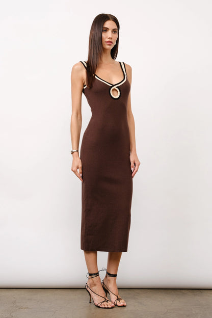 Addison Key Hole Knit Dress