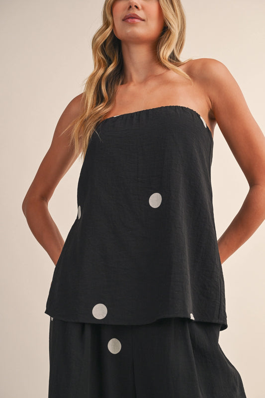 Marin Polka Dot Tube Top
