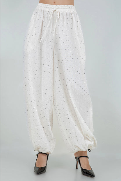 Polka Dot Genie Pants