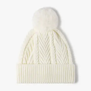 Twist Pom Beanie