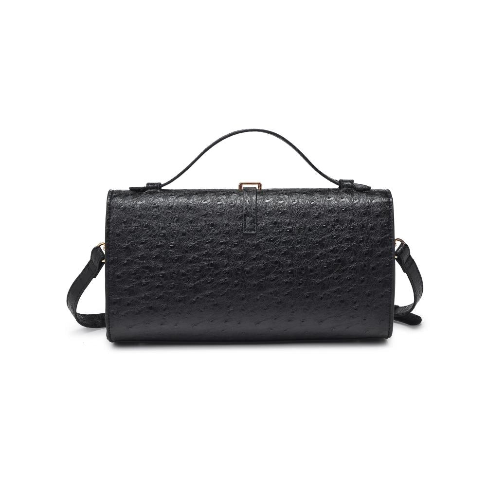 Juliet Ostrich Bag - Black