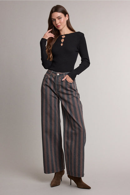 Vintage Stripe Jean
