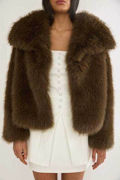 Tristan Faux Fur Coat