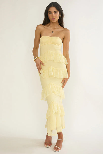 Dulce Tiered Maxi Dress