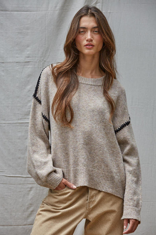 Ramona Whipstitch Sweater
