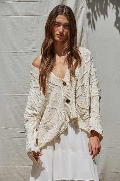 Cable Knit Cardigan
