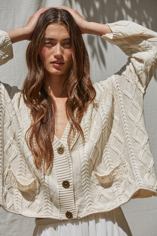 Cable Knit Cardigan