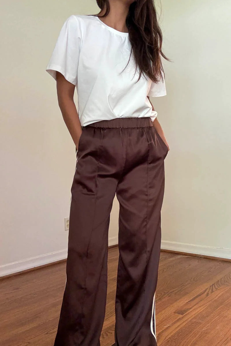 Satin Track Pant