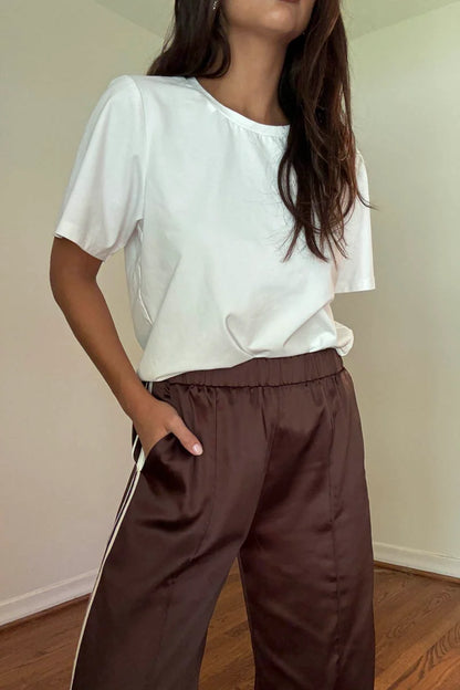 Satin Track Pant