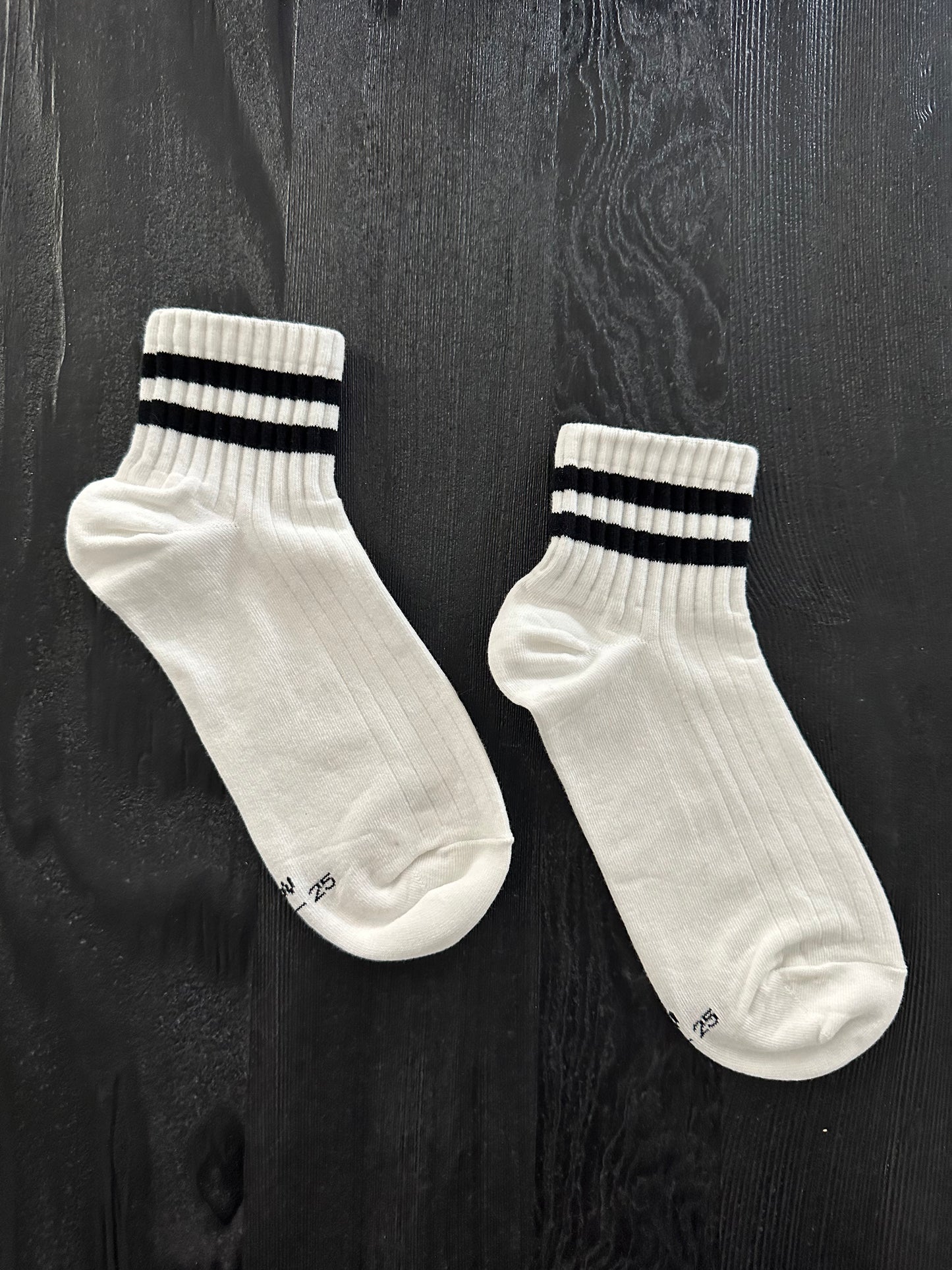 Double Stripe Ankle Socks