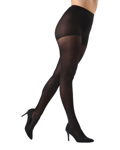 Velveteen Control Top Tights