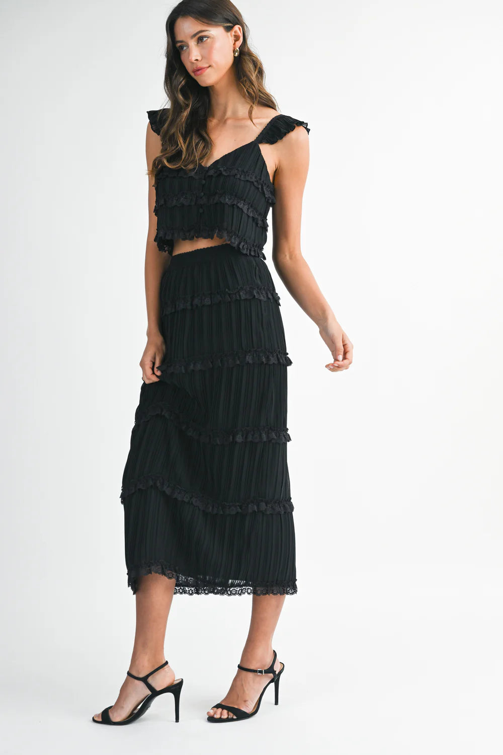 Zia Chiffon Skirt Set