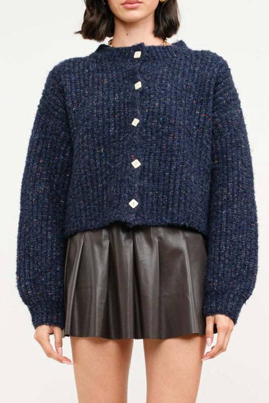 Rachel Navy Cardigan