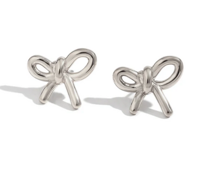 Audra Bow Stud Earrings