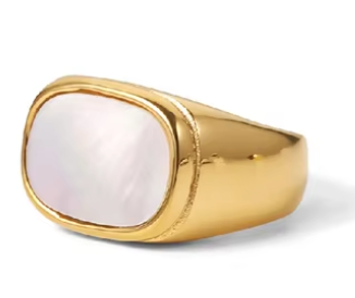 Mother Of Pearl Ring