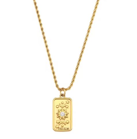The Sun Pendant Necklace