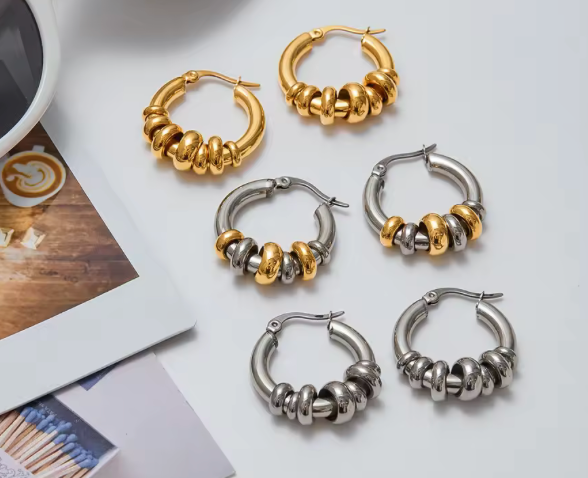 Circle Hoop Earrings