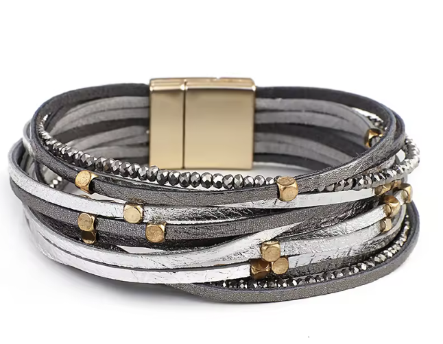 Birdie Bracelet - Grey