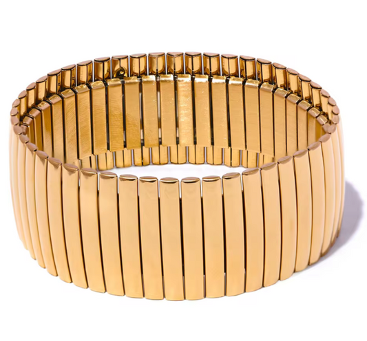 Wide Band Bracelet