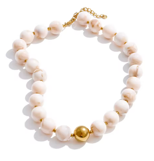 Beige Necklace