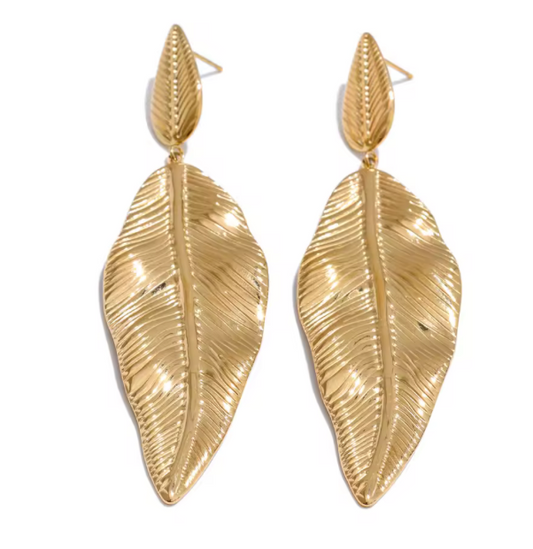 Big Leaf Drop Earrinngs