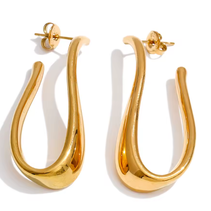 Scottie Hoop Earrings