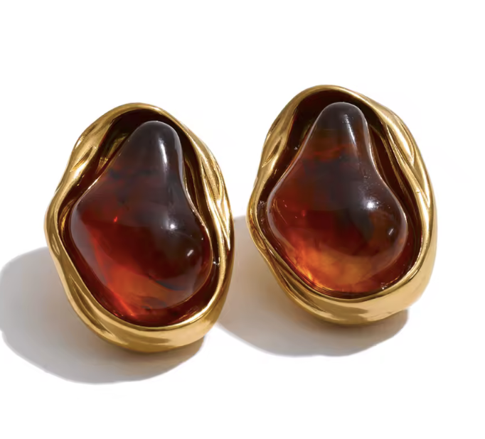 Acrylic Stud Earrings