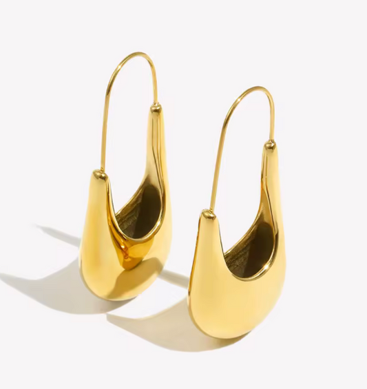Smooth Pin Earrings