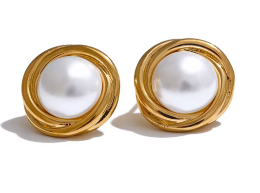 Clare Stud Earrings - Mini