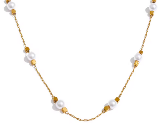 Night Out Pearl Necklace