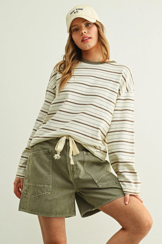 Weekender Stripe Tee