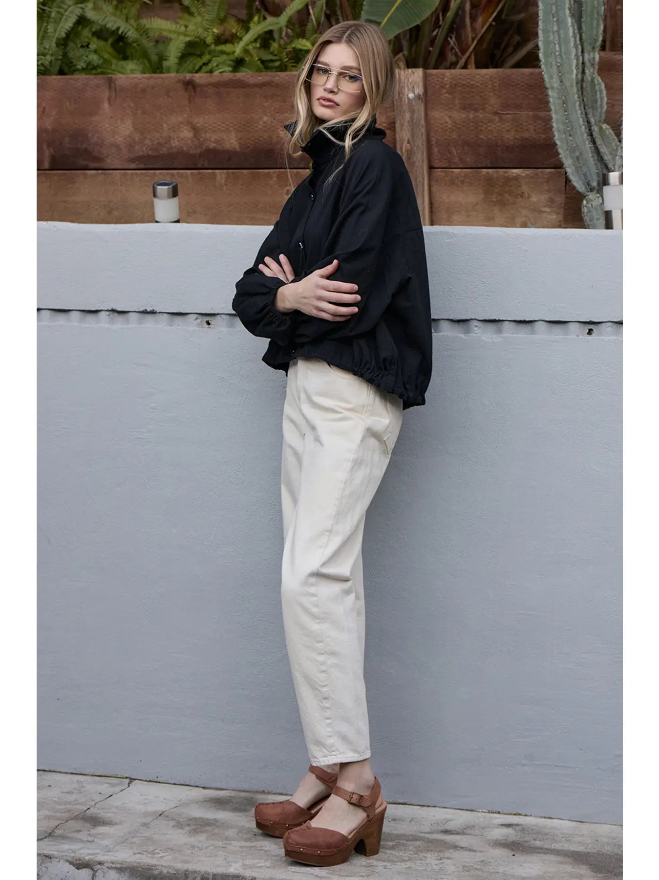 Gabby High Neck Jacket