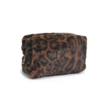 Leopard Luxe Cosmetic Pouch