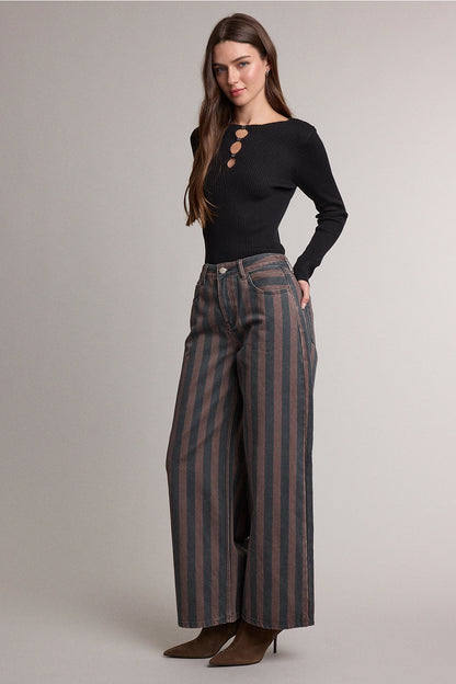 Vintage Stripe Jean