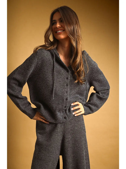 Brooke Button Sweater Jacket