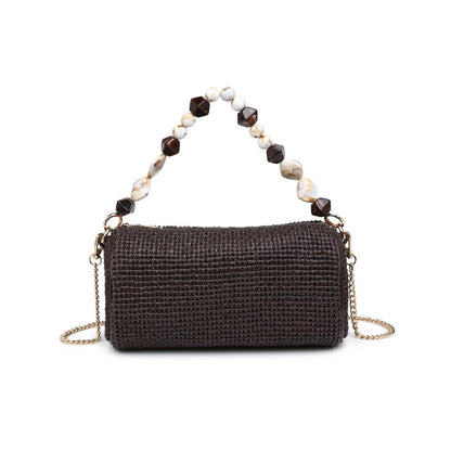 Rachel Straw Clutch