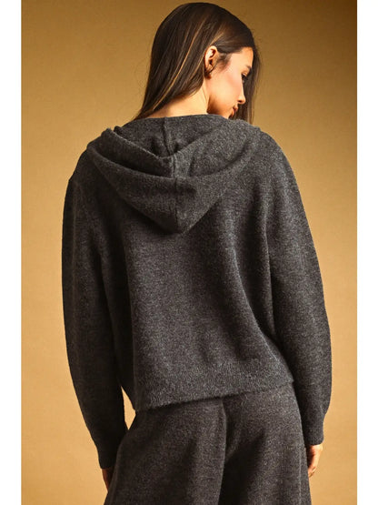 Brooke Button Sweater Jacket