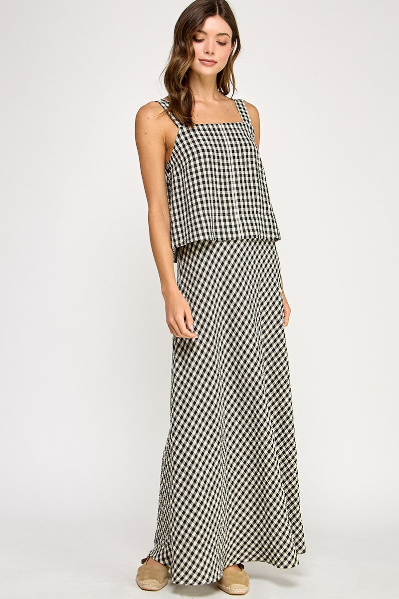 Gingham Tank